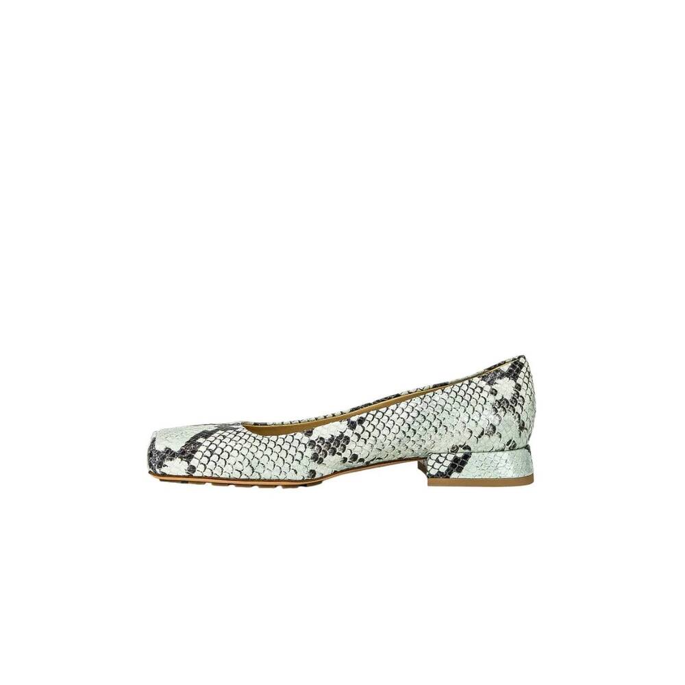 NEW BOTTEGA VENETA women's tower ballerinas flat in blue